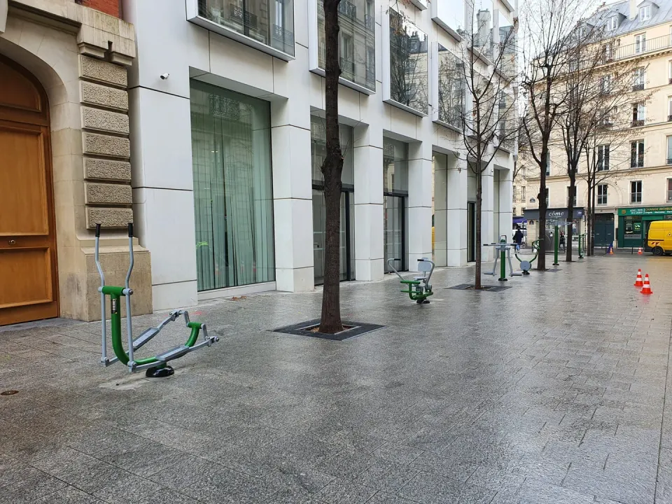 parcours fitness extérieur