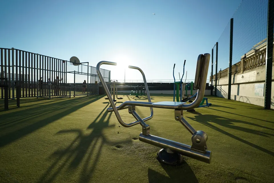 seaside outdoor fitness