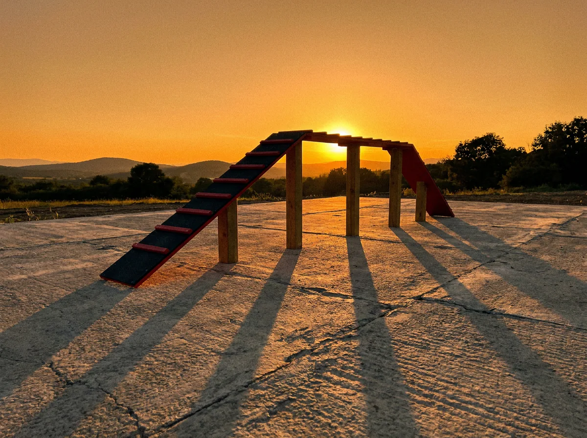 A-Frame Grand - Parcours Agility Chien
