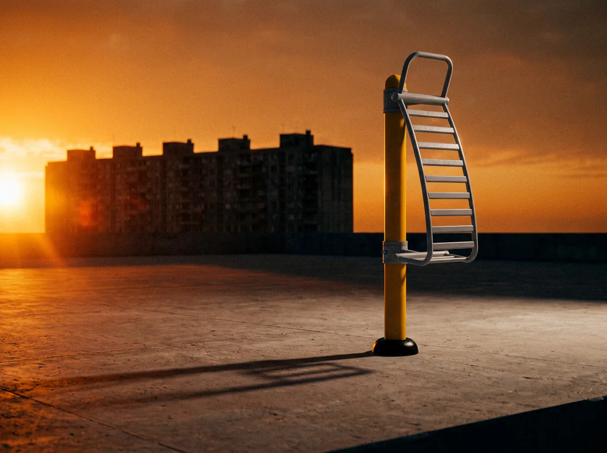 Single Ladder - Outdoor Fitness Equipment