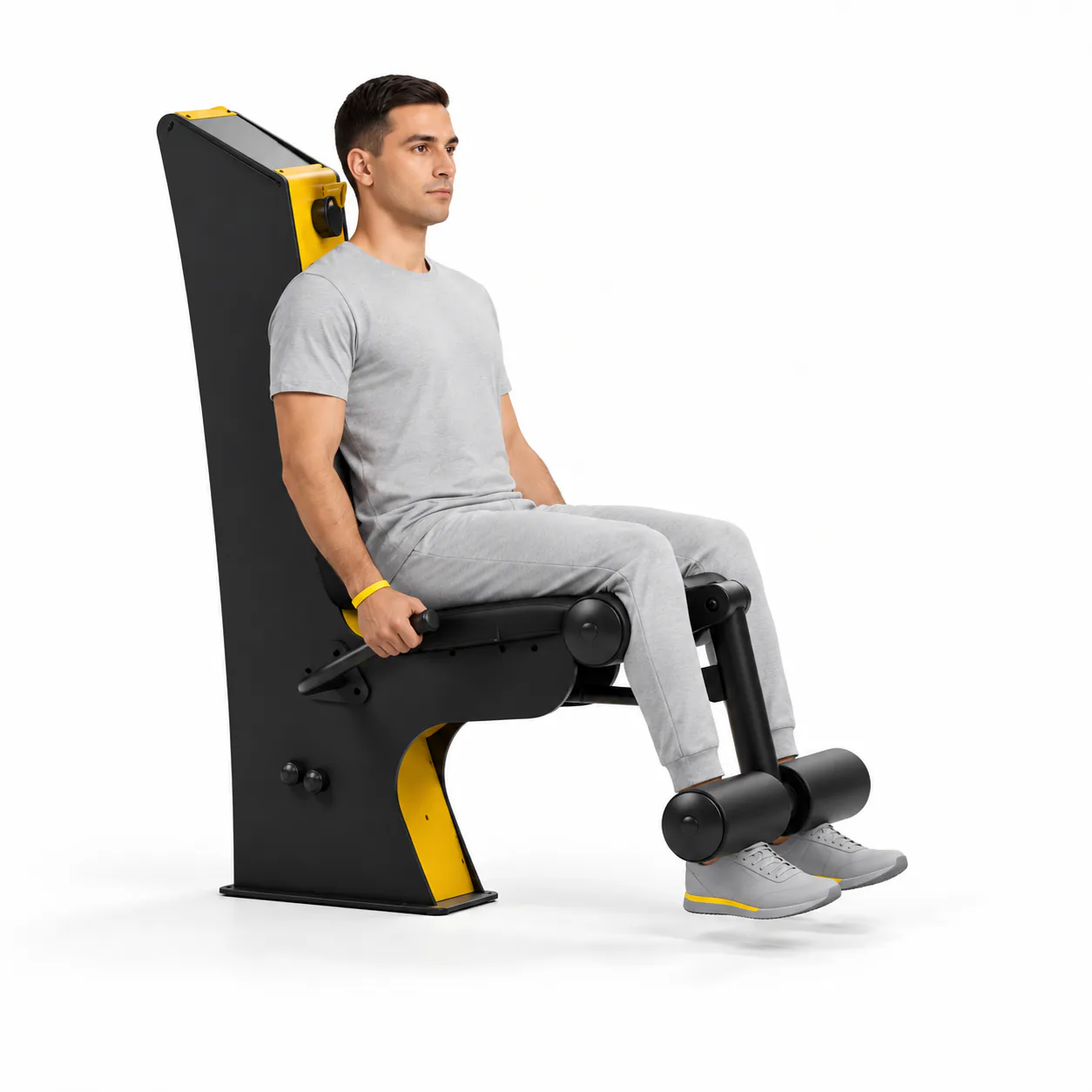 Leg Lift - Fitness equipment with USB charging — Start of the exercise