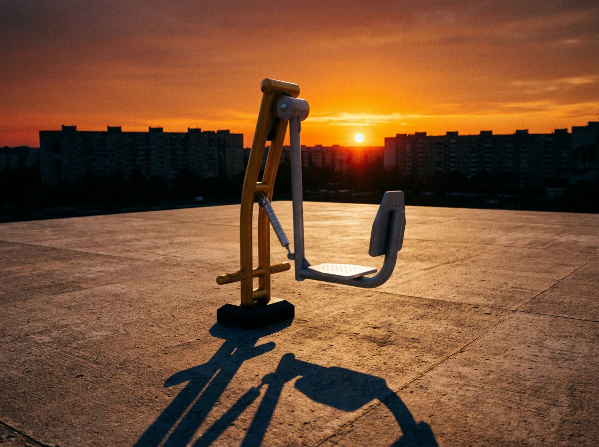 Leg Press Outdoor Machine
