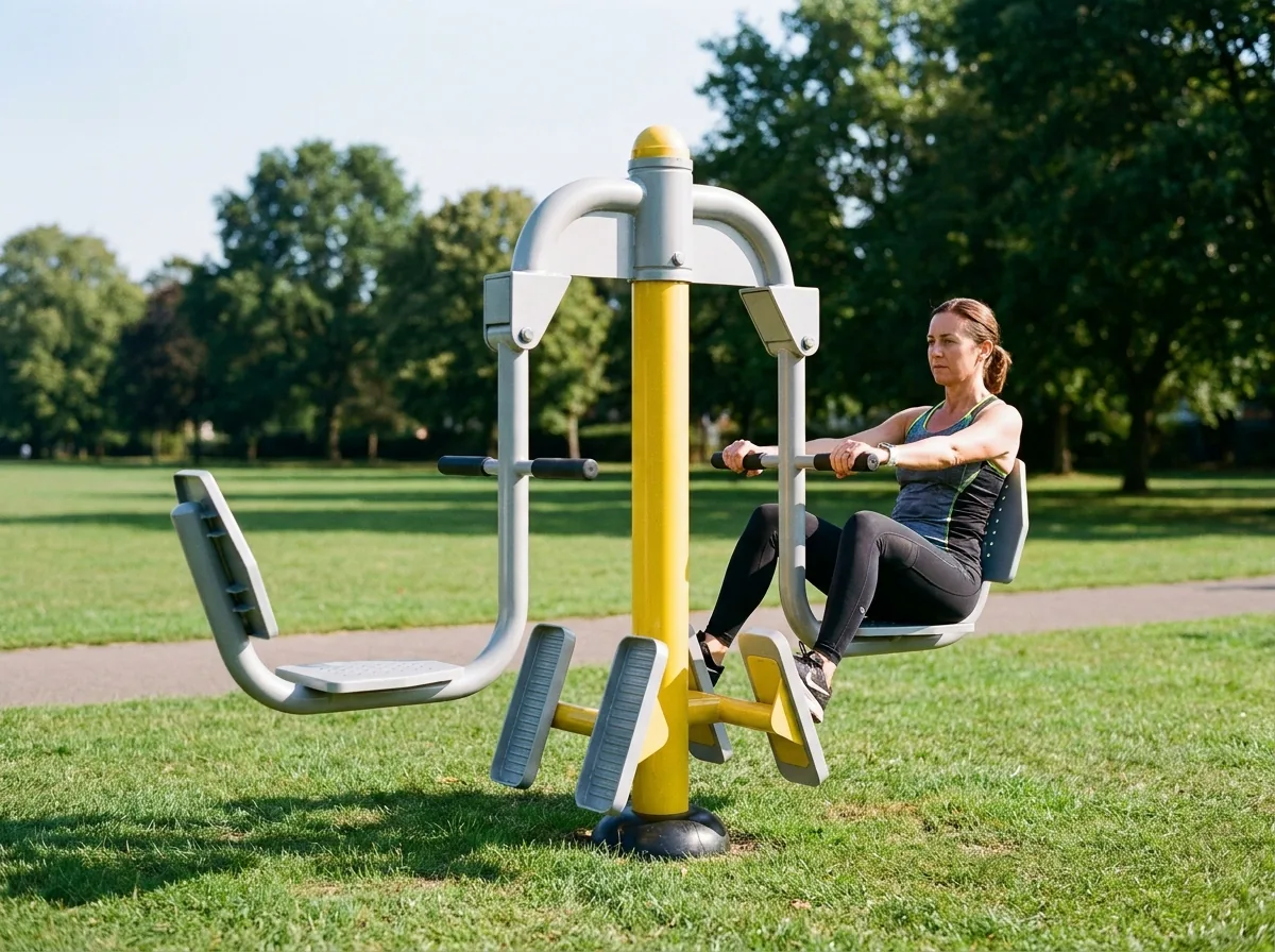 Leg Press Double - Appareil de Fitness Extérieur