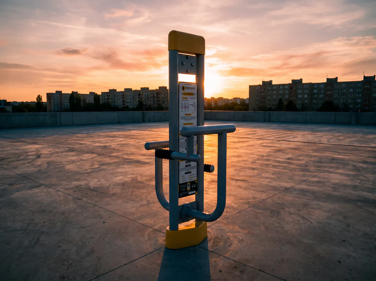 Leg Stretch - Outdoor Fitness Stations