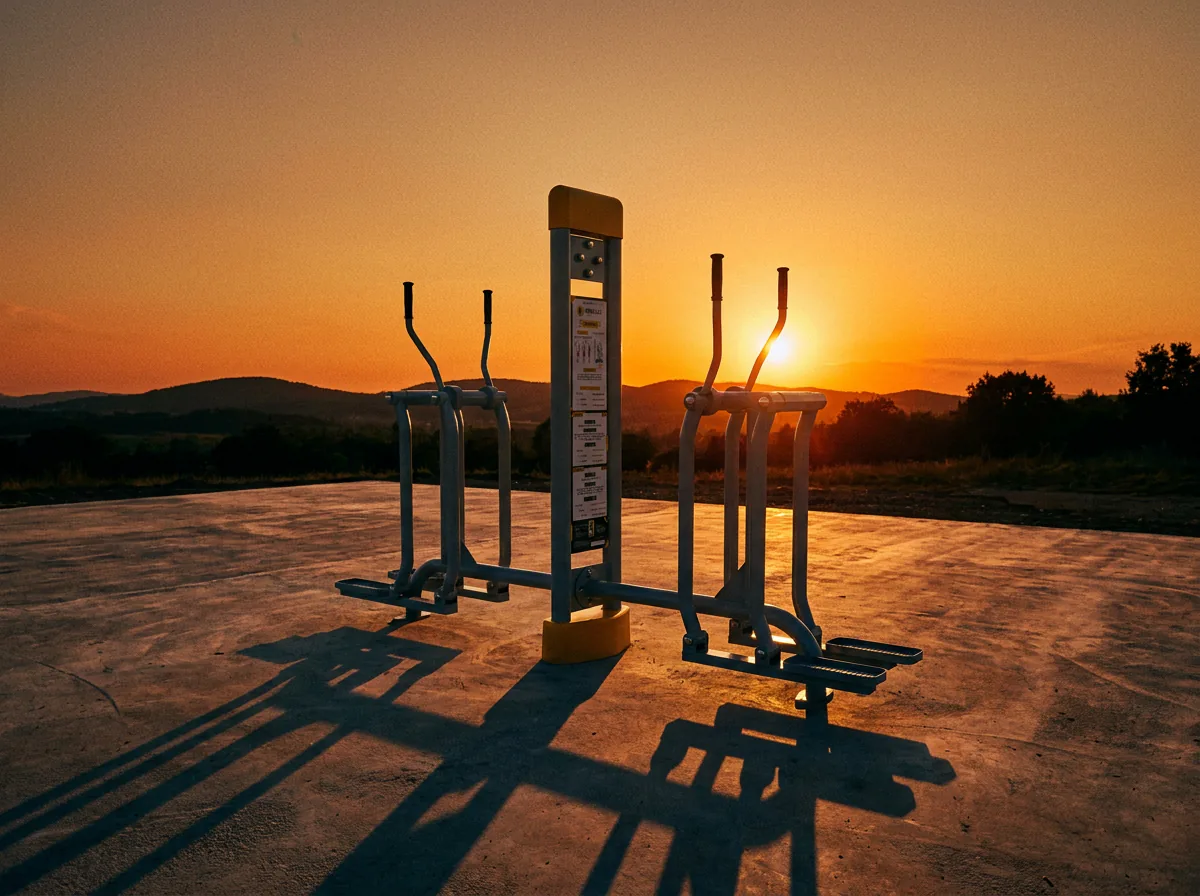 Patineur - Stations de Fitness Extérieure