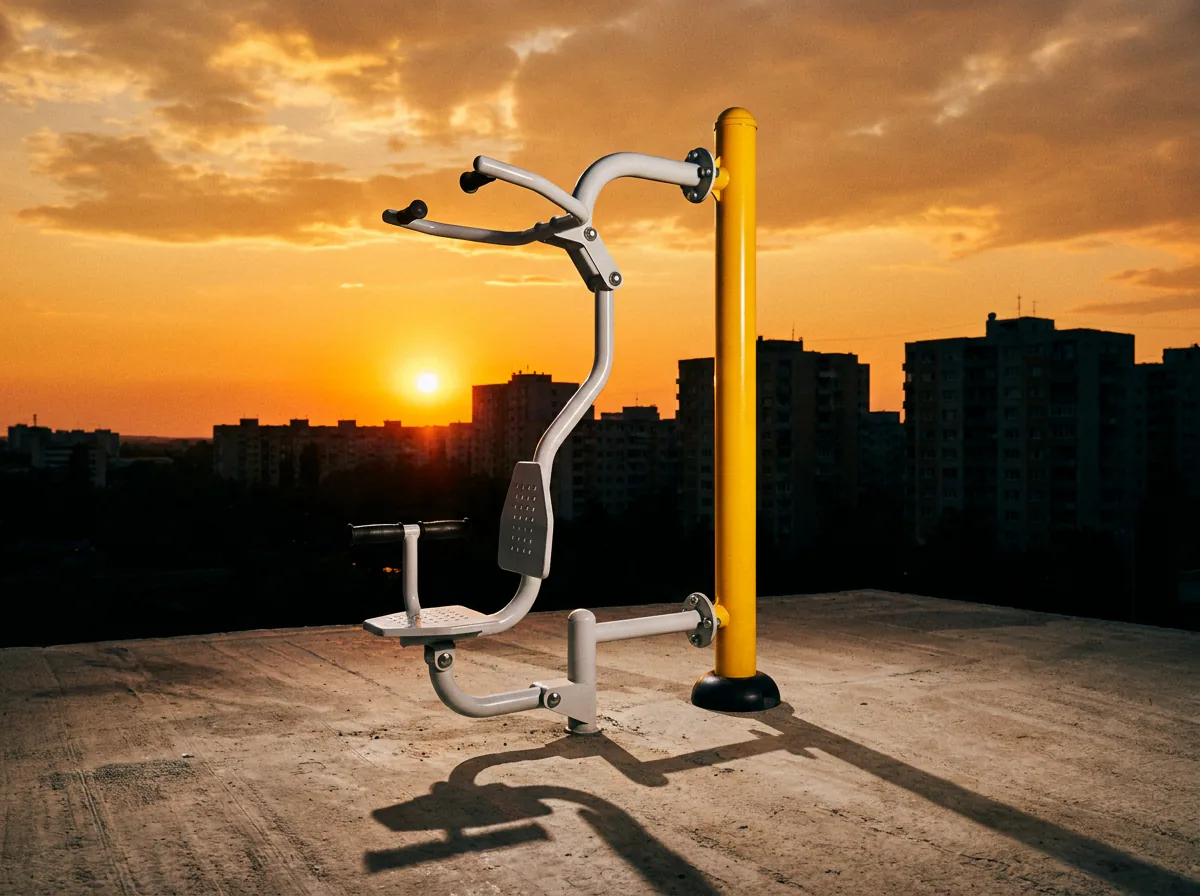 Pull Simple - Appareil de Fitness Extérieur