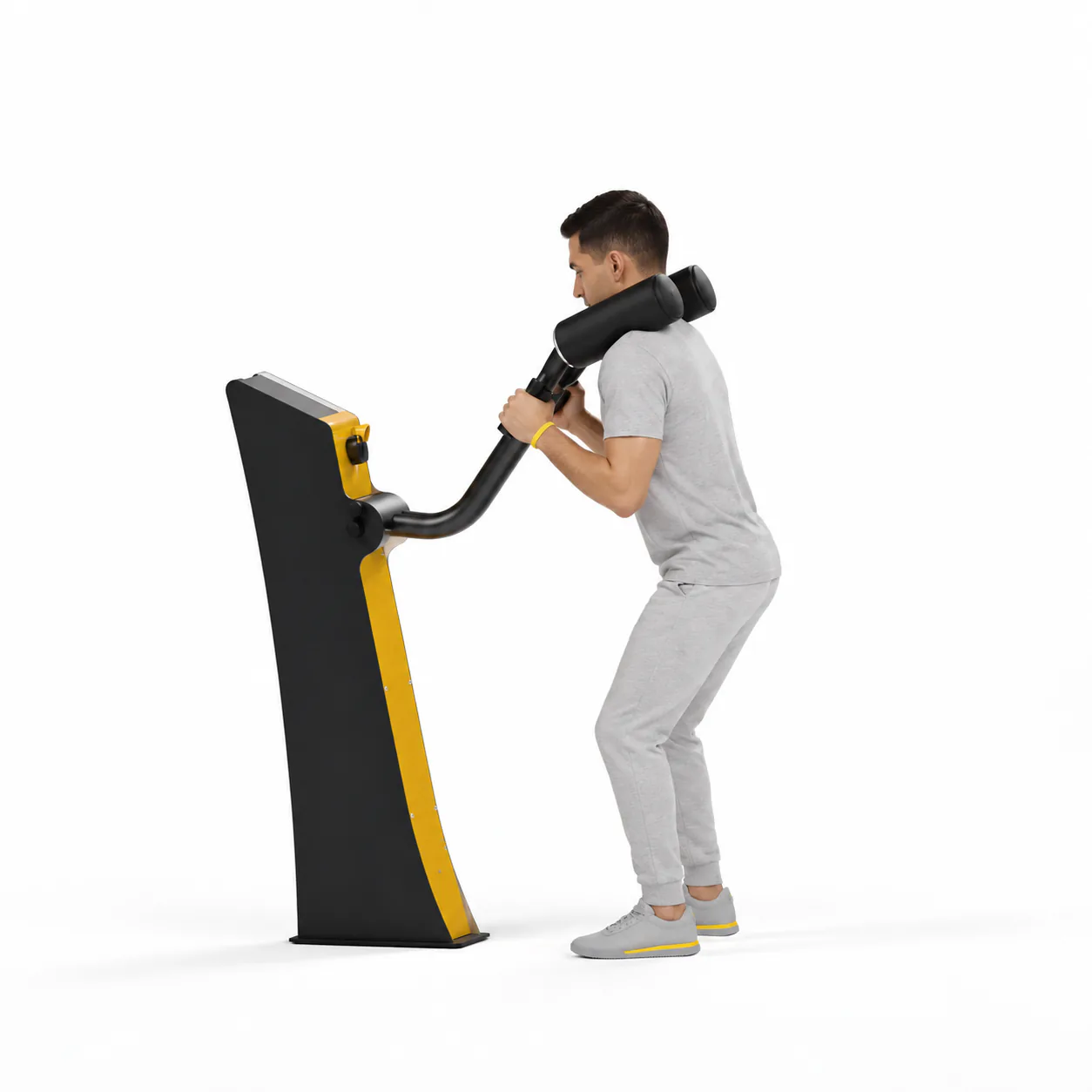 Squat - Fitness equipment with USB charging — End of the exercise