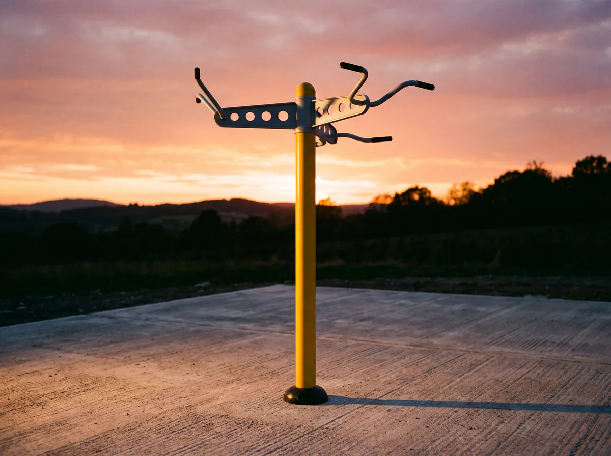 Triple Barres à Tractions - Appareil de Fitness Extérieur
