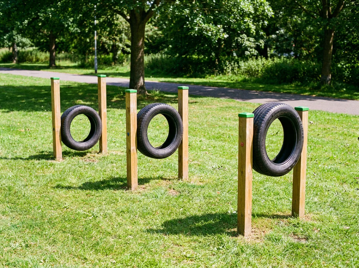Triple Cerceau - Parcours Agility Chien