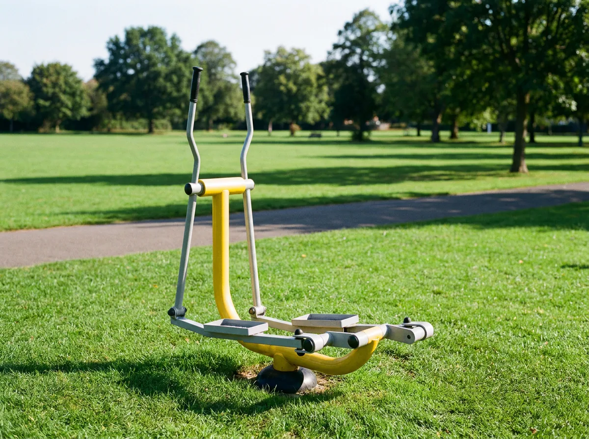 Vélo Elliptique Extérieur - Appareil de Fitness