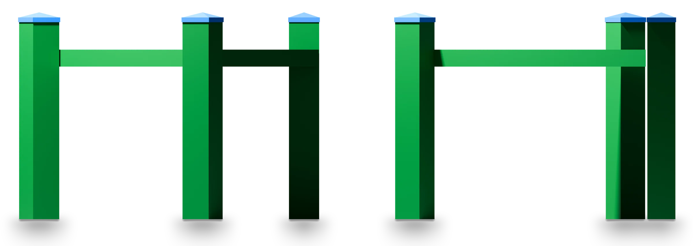 Grand Triangle - Dog Agility course — Rendering