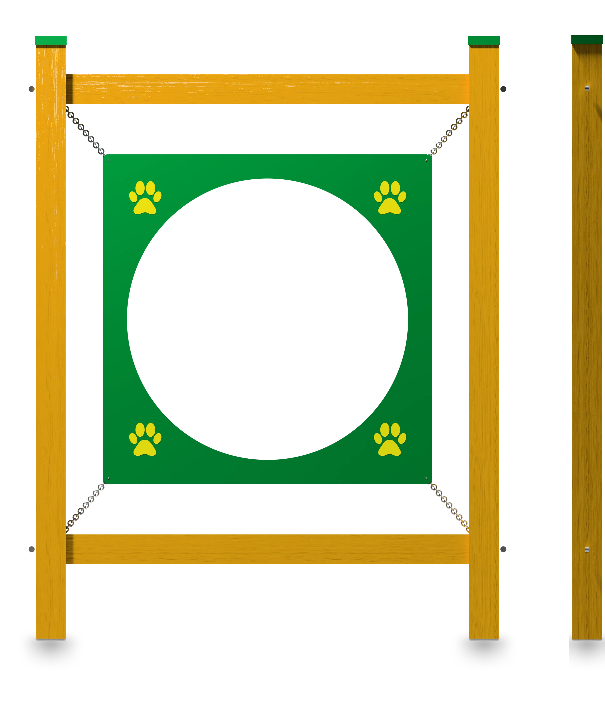 Hoop - Dog Agility course — Rendering