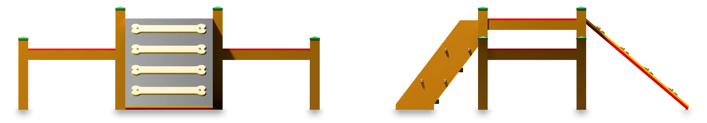 Dog Park 3 - Dog Agility course — Rendering