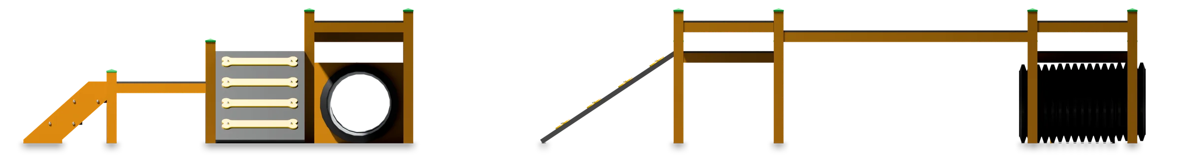 Dog Park 2 - Dog Agility course — Rendering