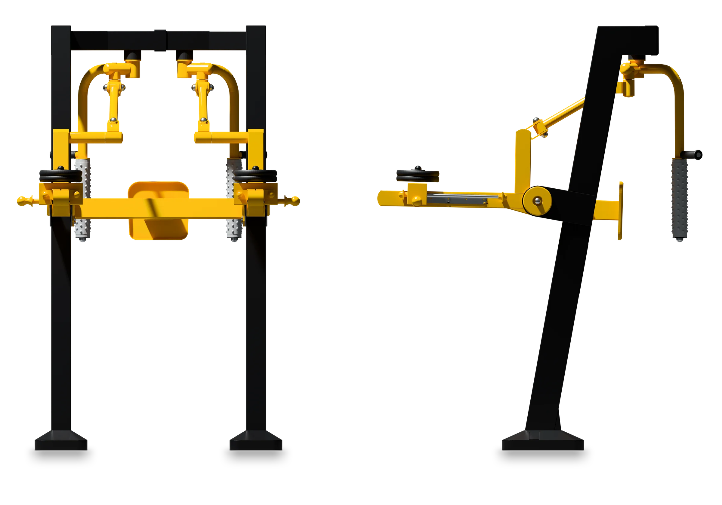Papillon - Adjustable weight machines — Rendering