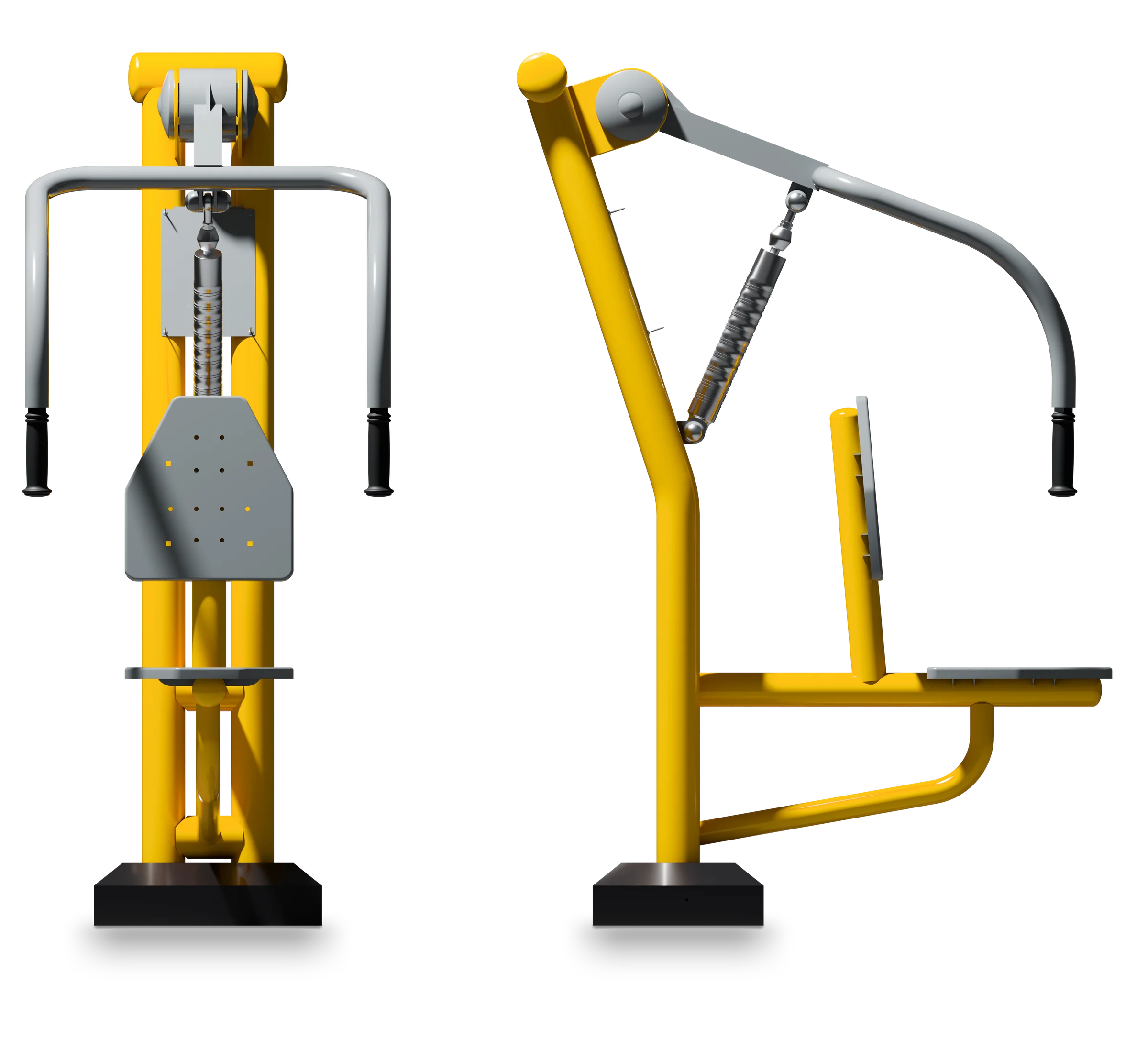 Push - Piston machines — Rendering