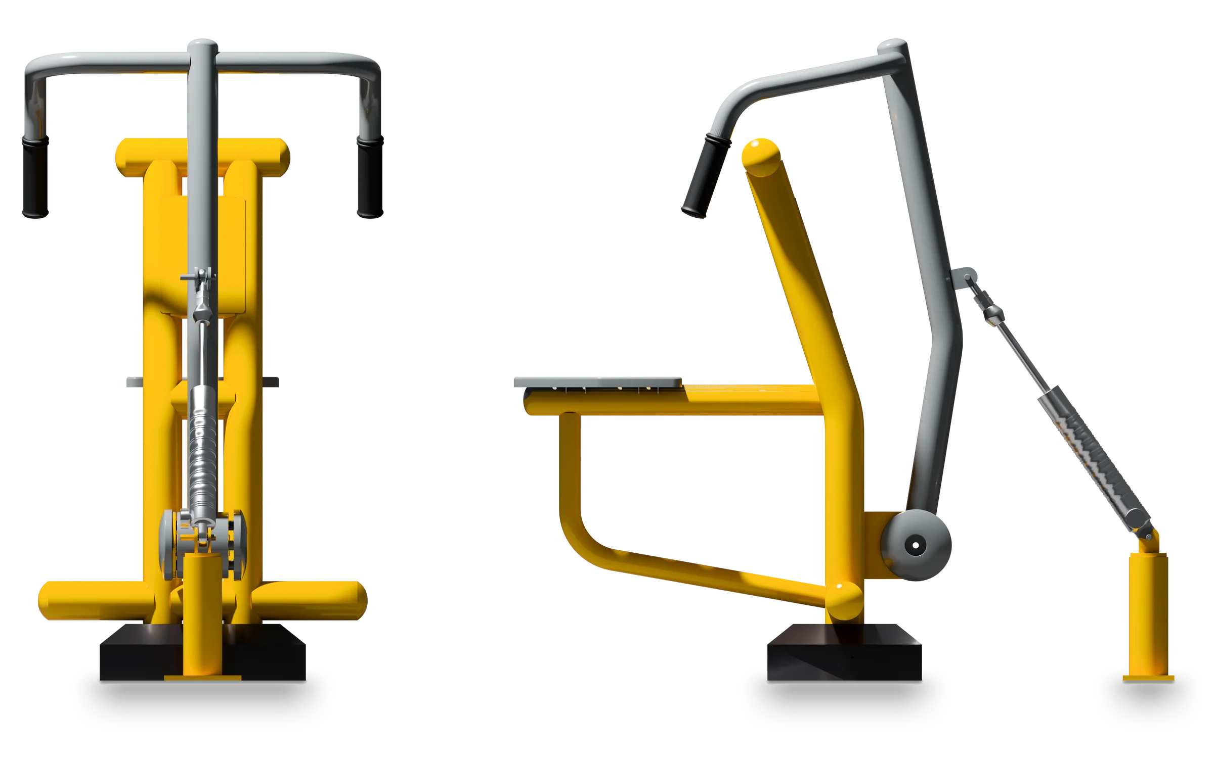 Rameur - Piston Exercisers — Rendering