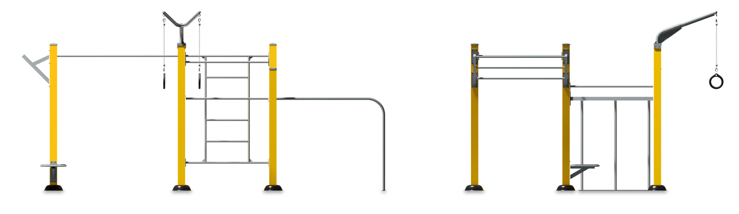 Street Station - Street Workout Equipment — Rendering