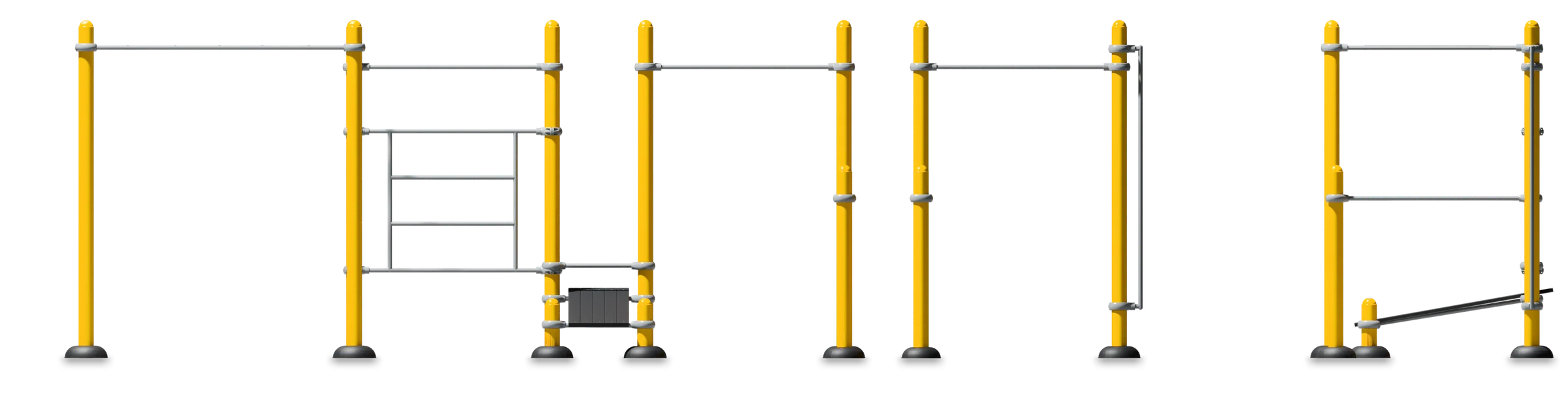 Station Fit - Street Workout stations — Rendering