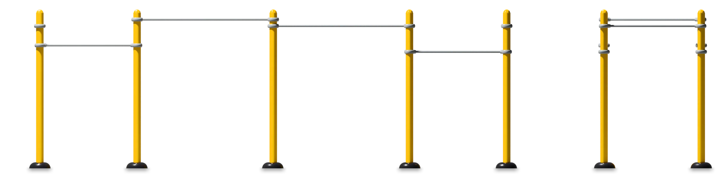 Station Suspendue - Street Workout stations — Rendering