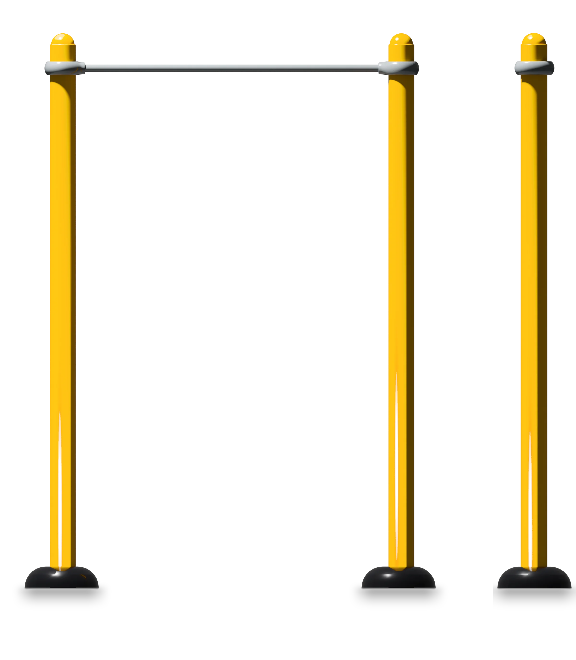 Single bar - Street Workout stations — Rendering