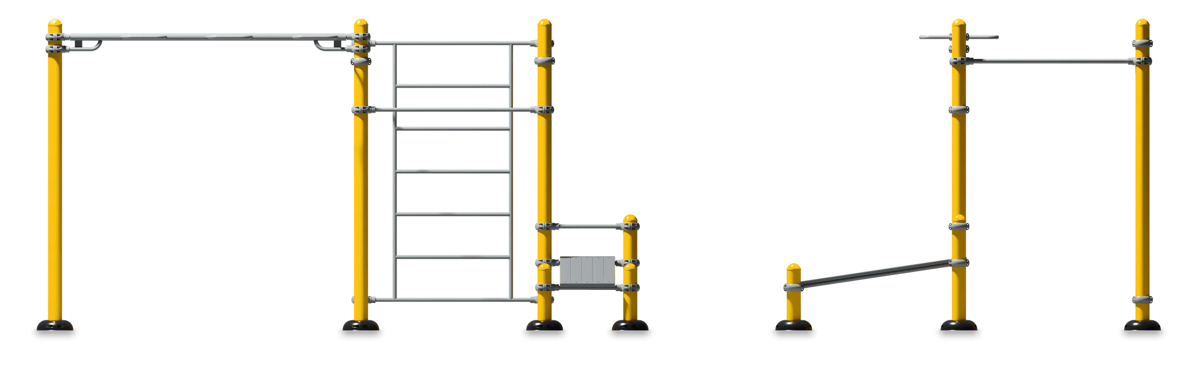 Snake Station - Street Workout Equipment — Rendering