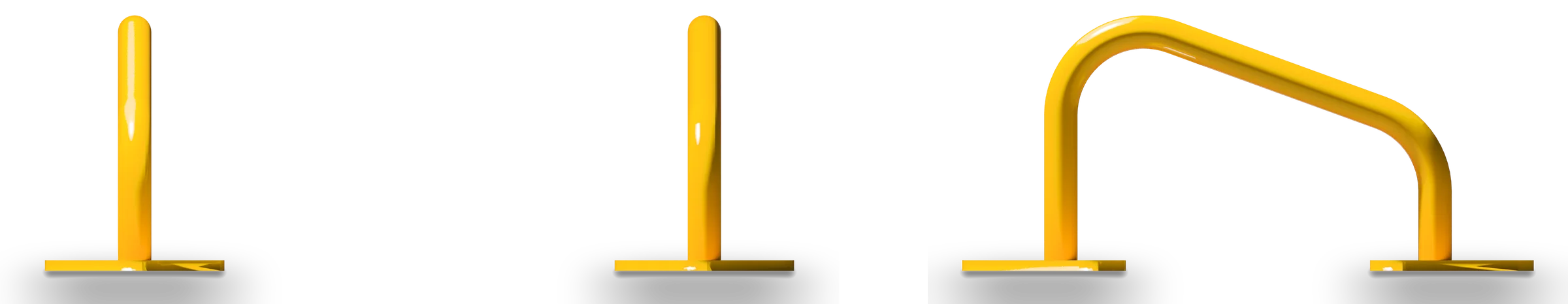 Mini Pump Bars - Street Workout stations — Rendering