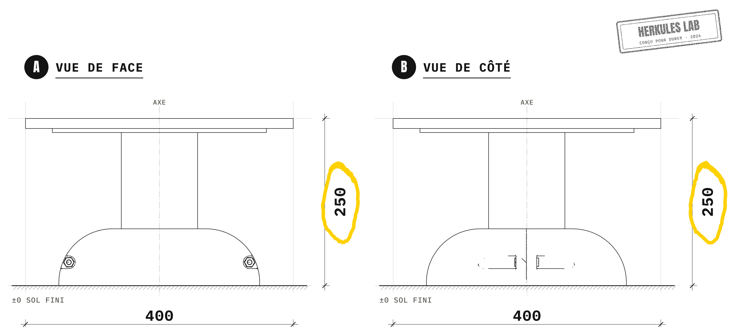 Plateau Step (S) - Stations Street Workout — Plan coté