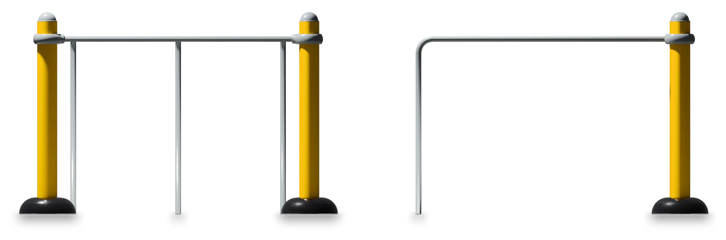Outdoor dips machine - Street Workout stations — Rendering