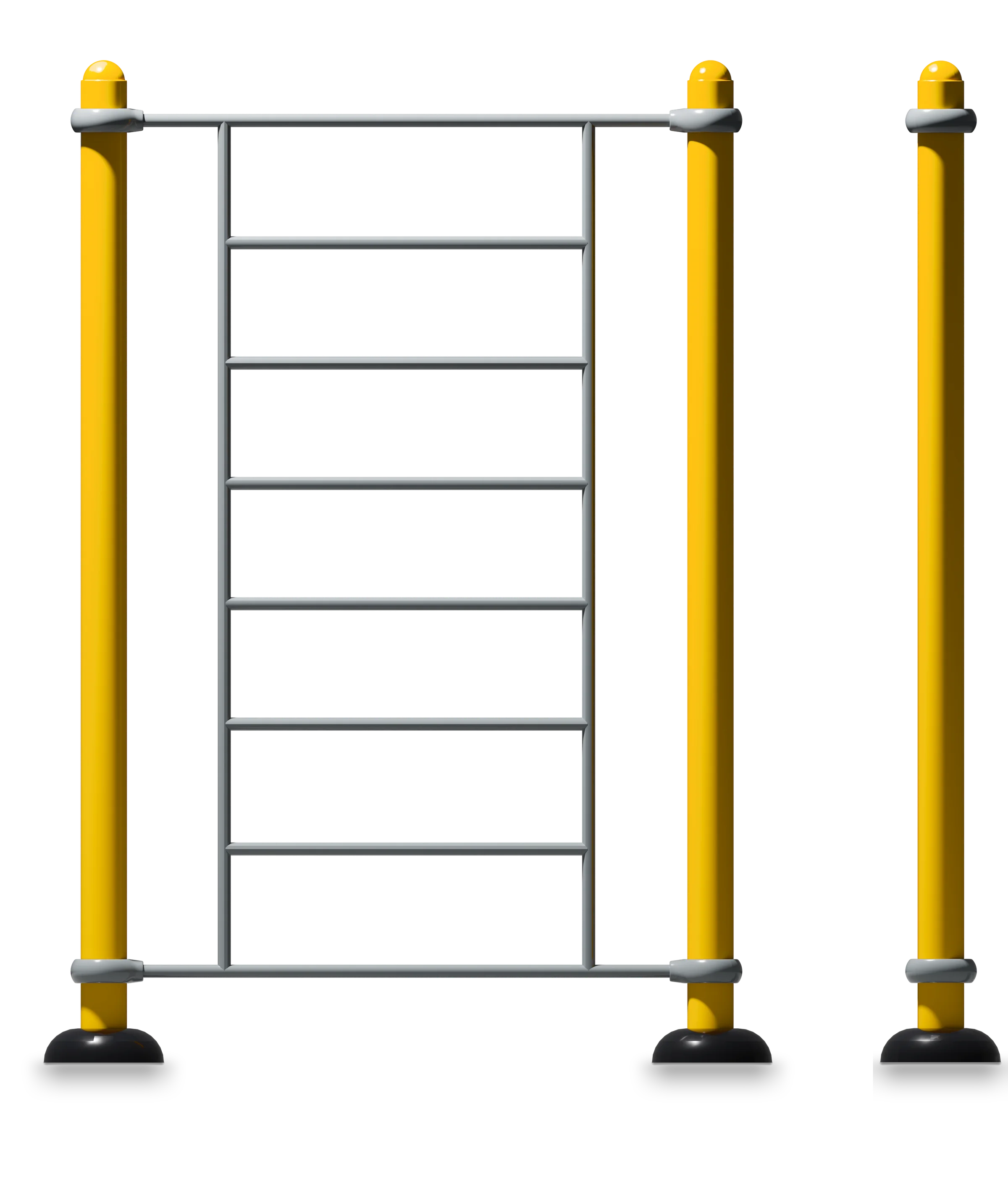 Vertical Scale - Street Workout stations — Rendering