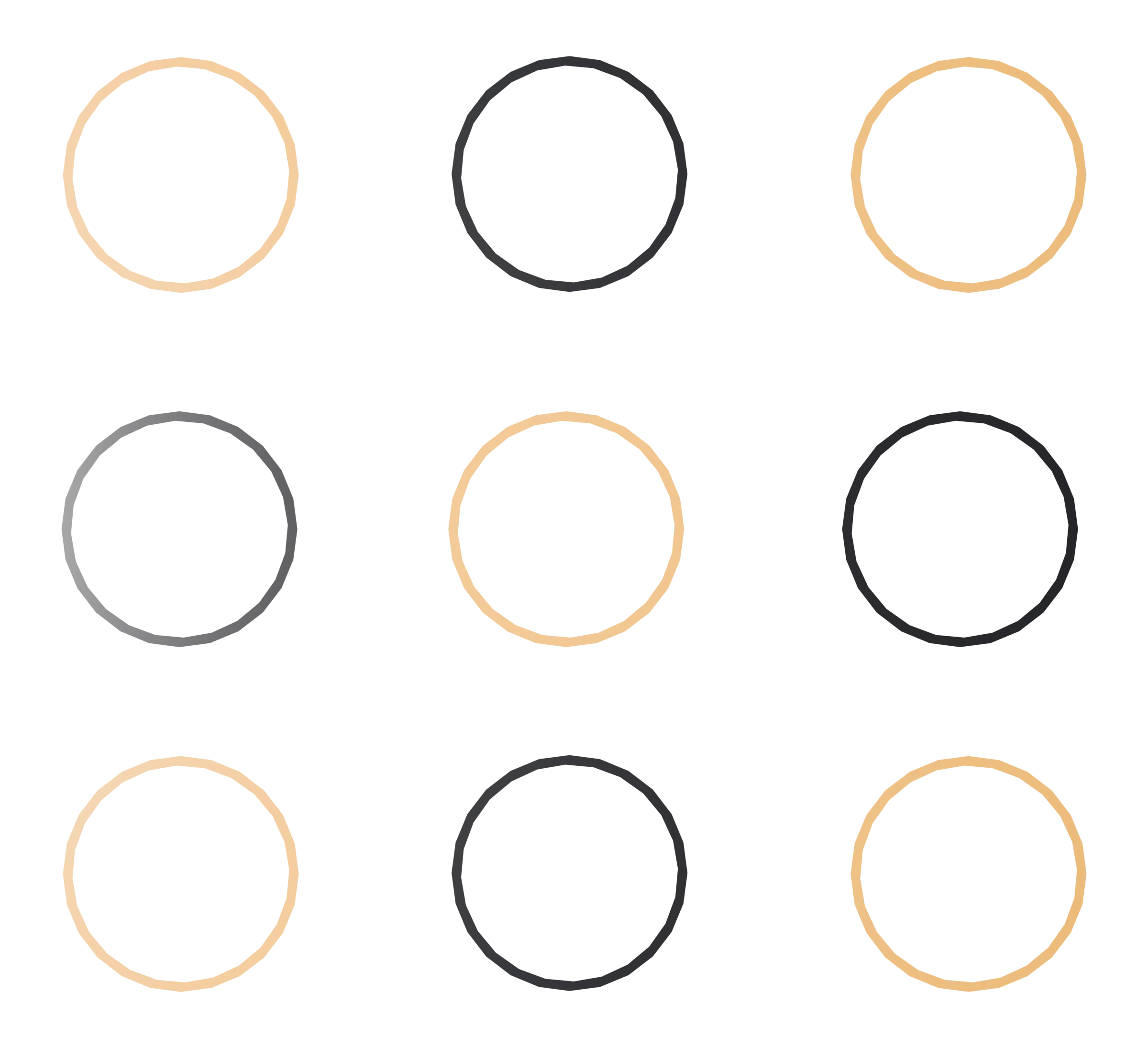 Rhythm Rings - Street Workout stations — Rendering
