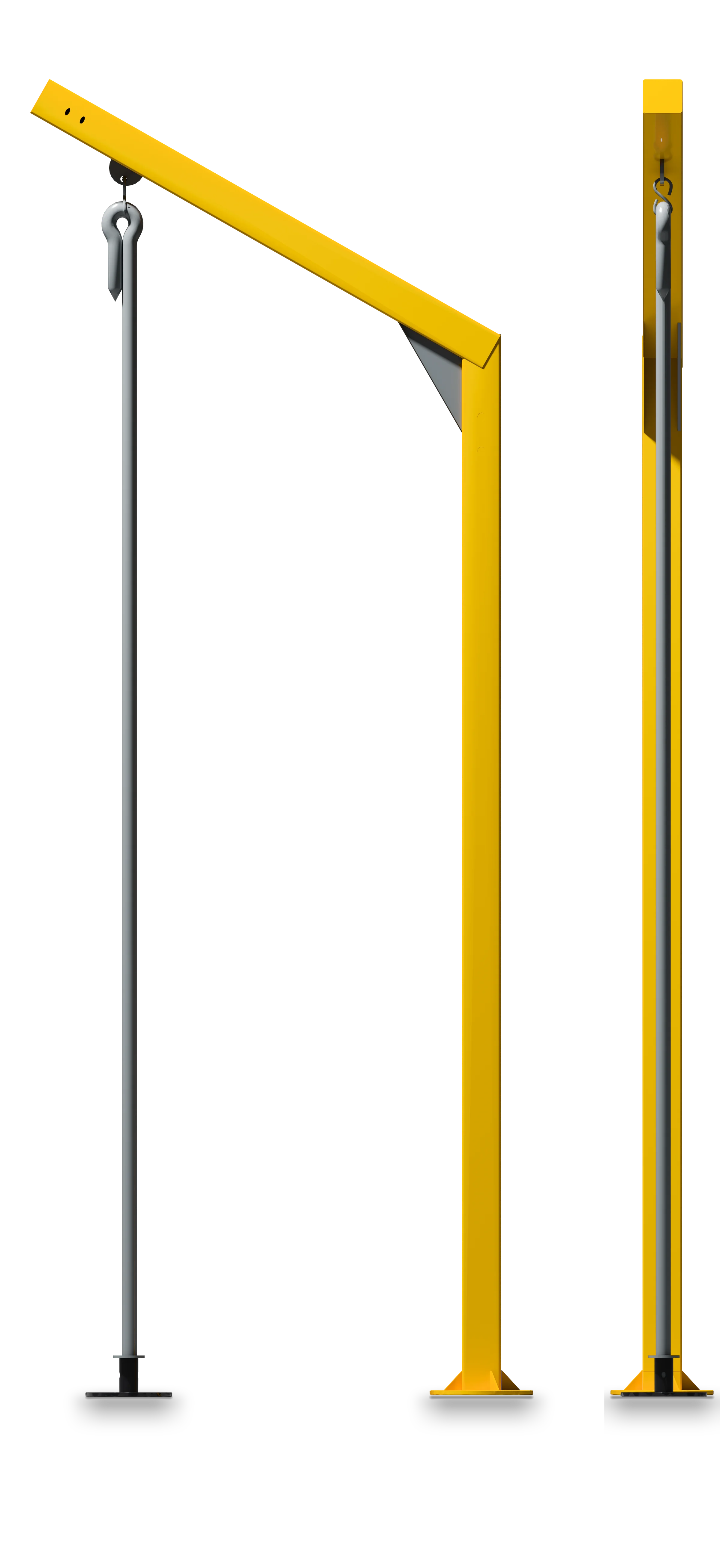 Climbing rope - Street Workout stations — Rendering