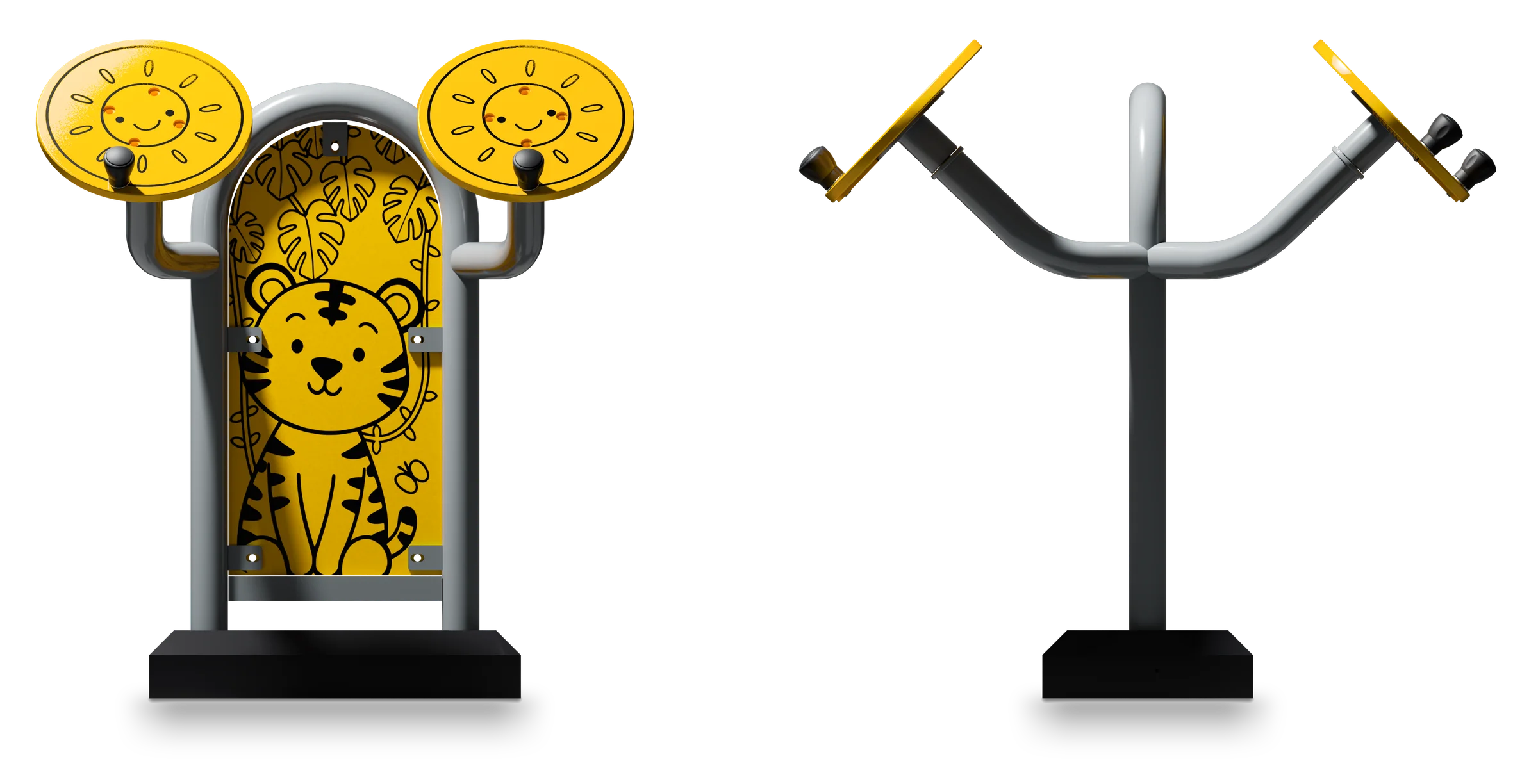 Tai Chi - Children's fitness equipment — Rendering