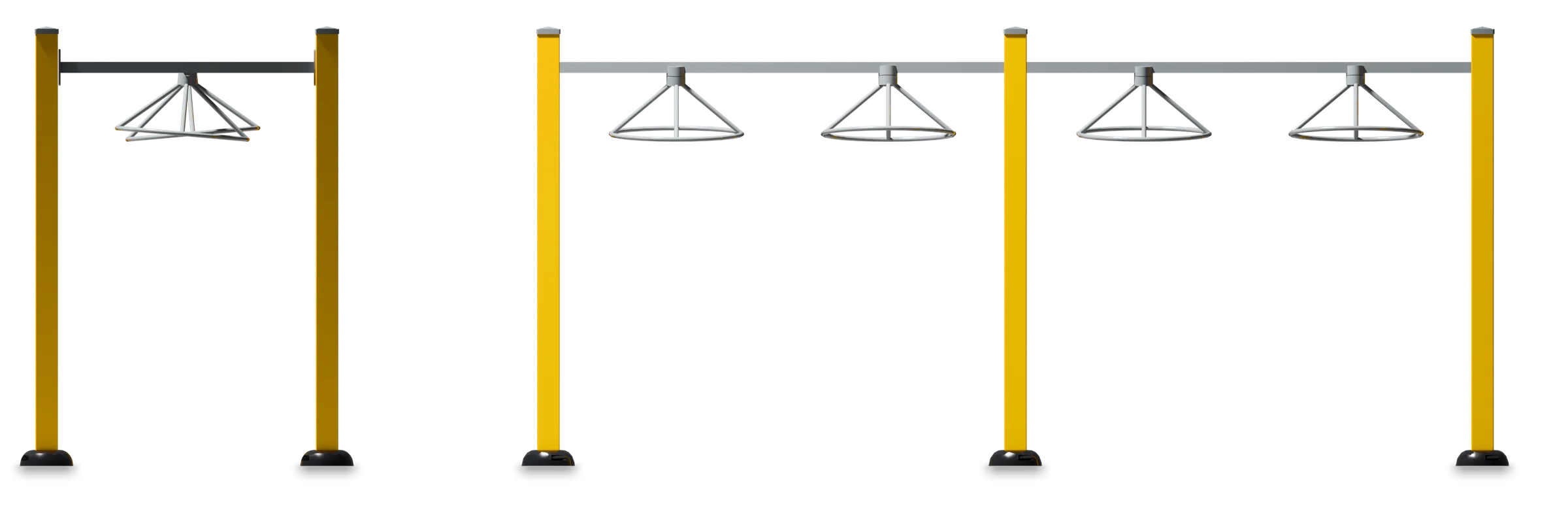 Passage de Roues - Outdoor Ninja Course — Rendering