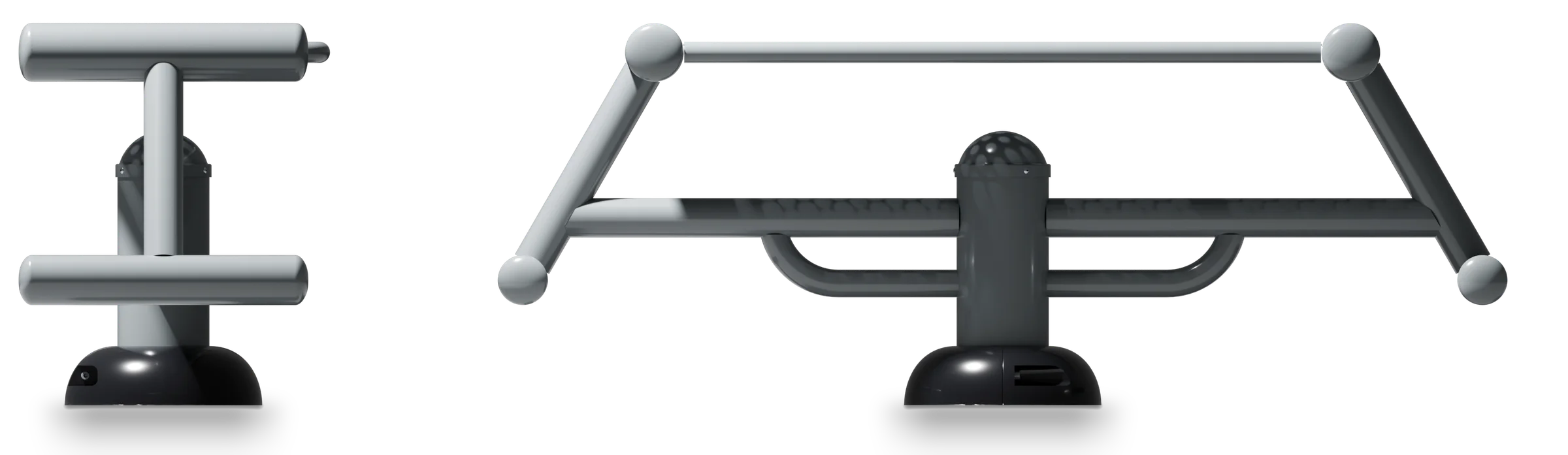 Simple Abs Bench - Outdoor Fitness Equipment — Rendering