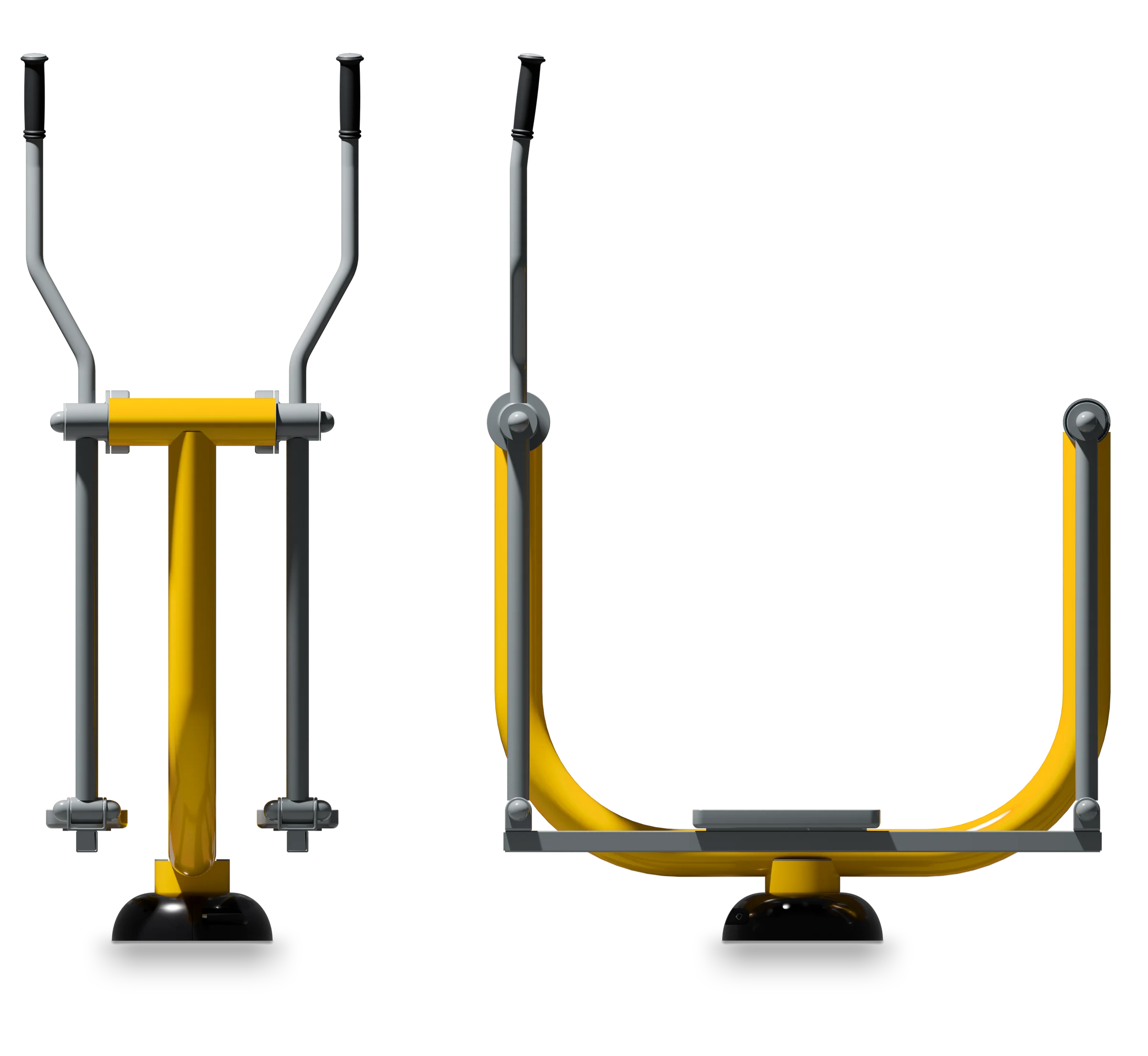 Simple Skater - Outdoor Fitness Equipment — Rendering