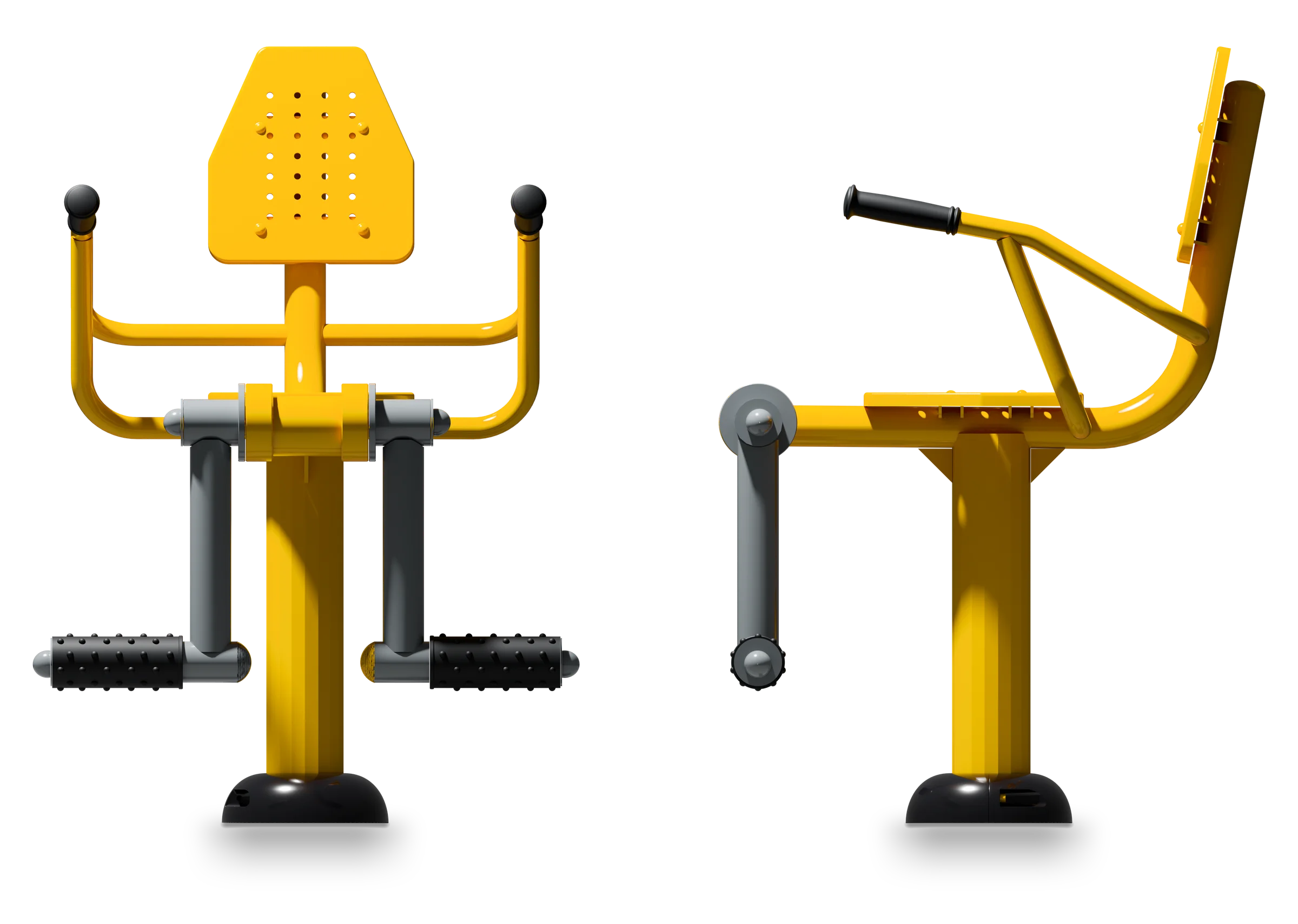 Leg Lift - Outdoor Fitness Equipment — Rendering