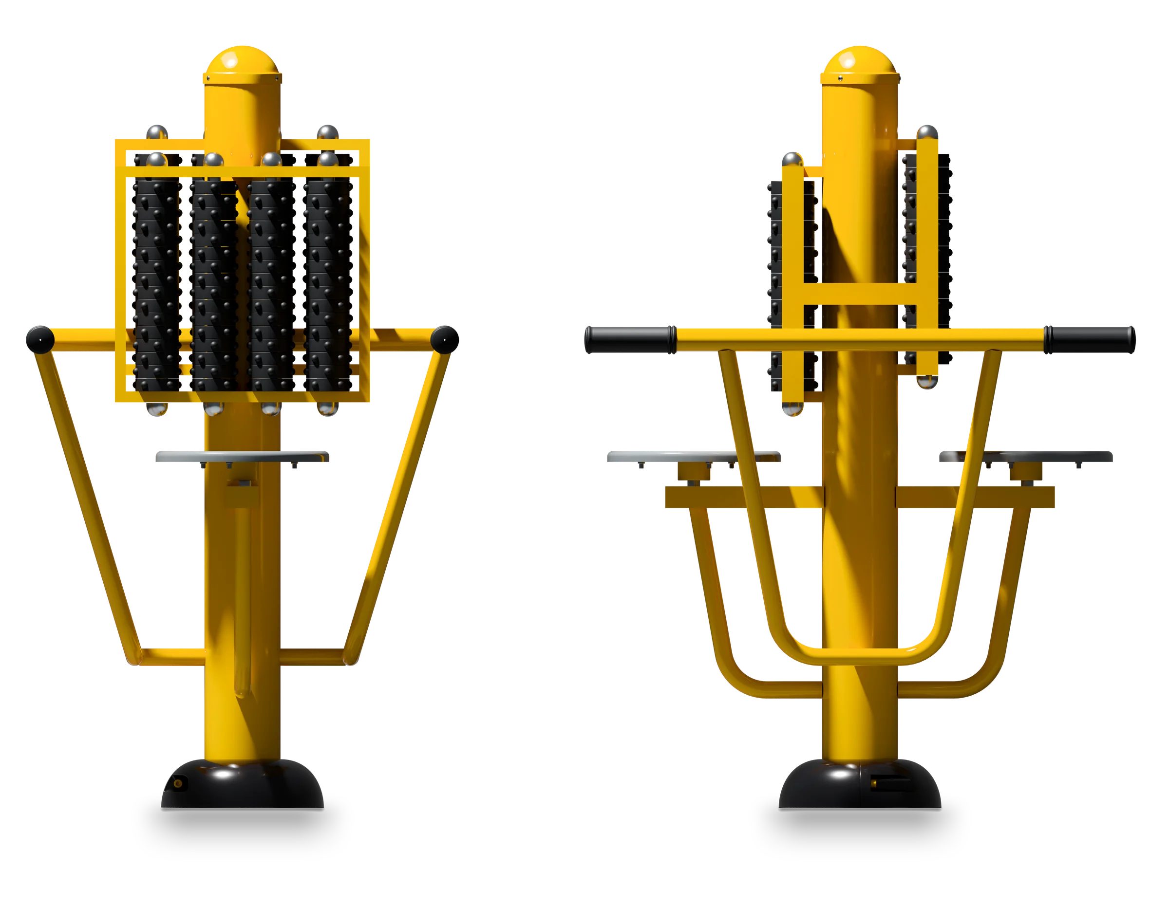 Twister Massant - Outdoor Fitness Machine — Rendering