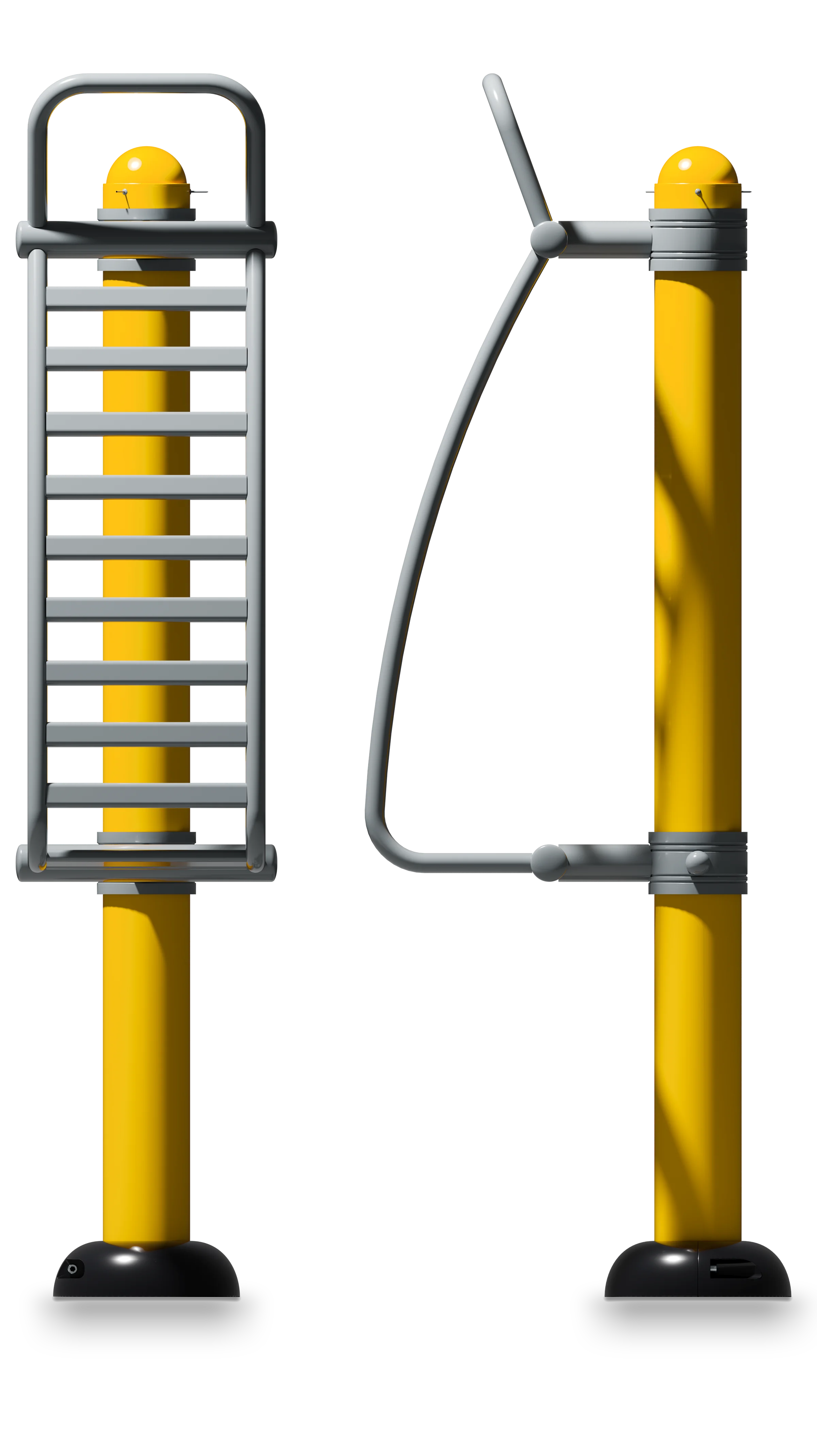 Single Ladder - Outdoor Fitness Equipment — Rendering