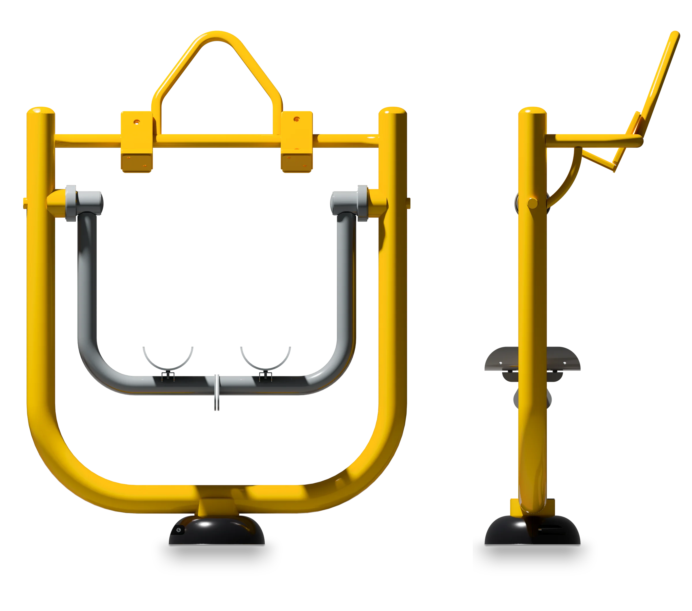 Abdominal - Outdoor Fitness Equipment — Rendering