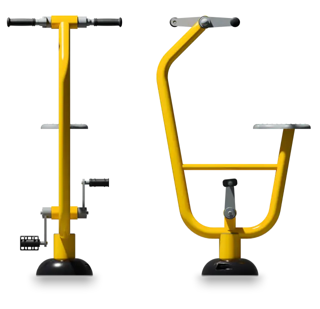 Vélo Bras extérieur - Appareil de Fitness — Rendu
