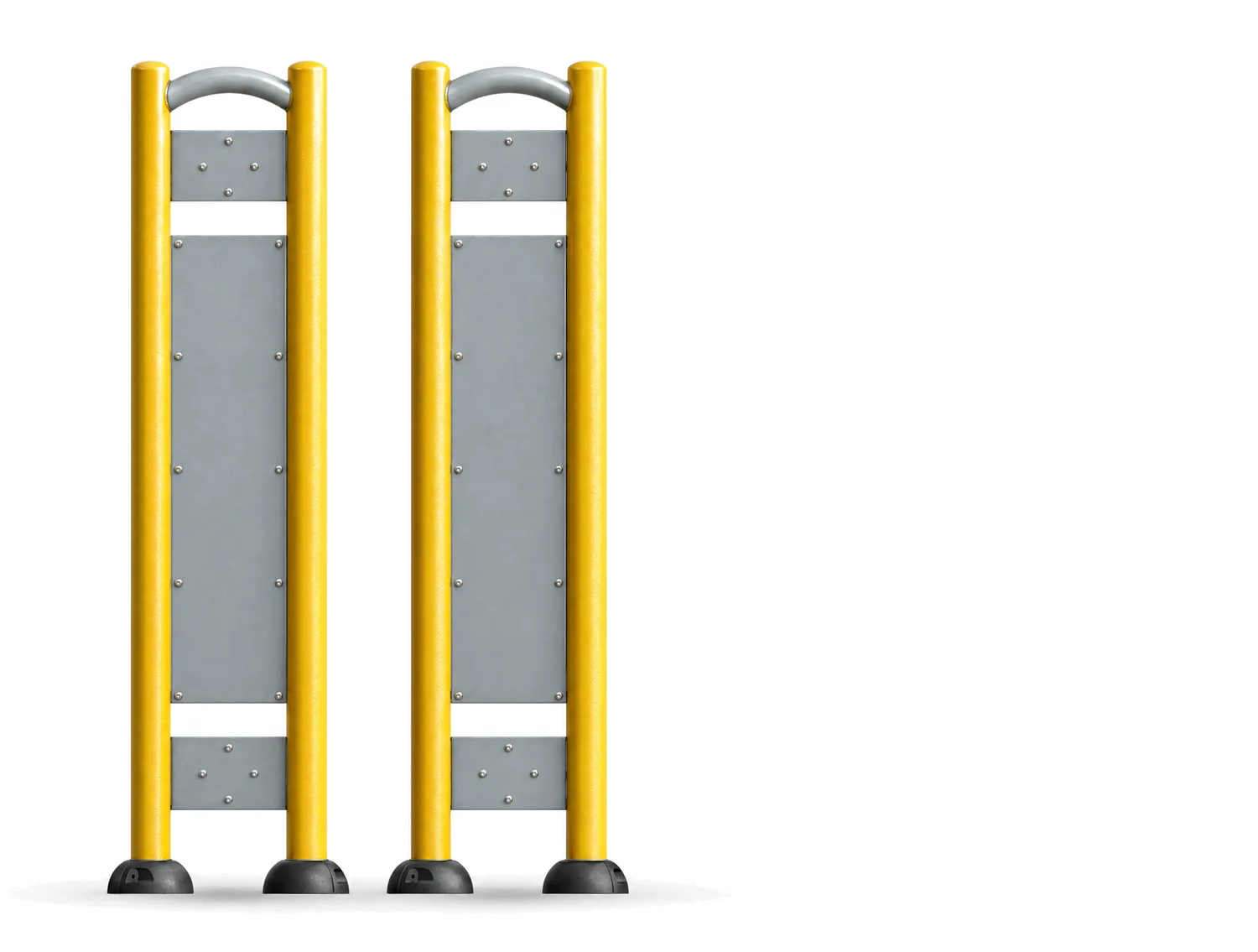 4-Sided Pylons - Outdoor Fitness Stations — Rendering