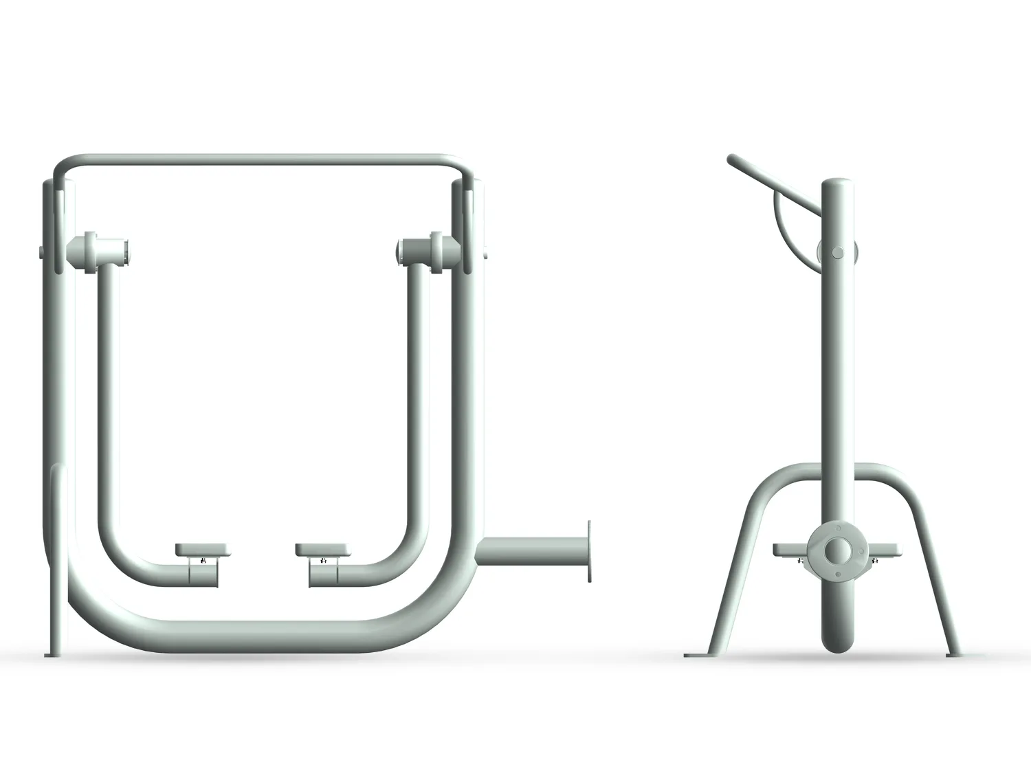 Walker - Outdoor Fitness Stations — Rendering