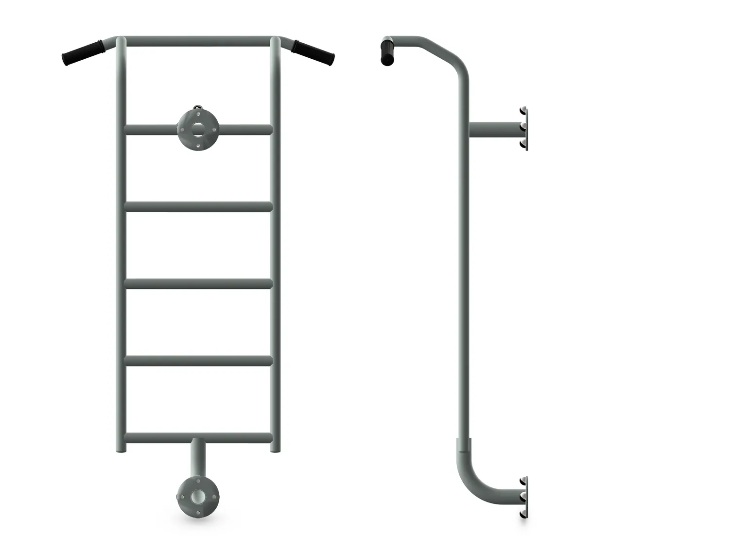 Pull-up ladder - Outdoor Fitness Stations — Rendering