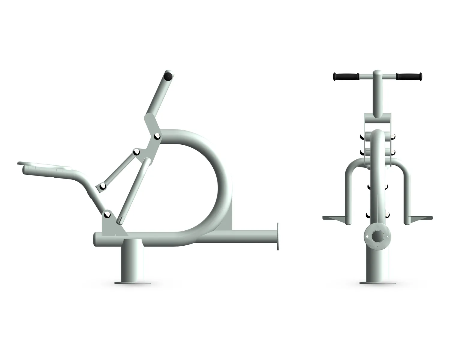 Cavalier - Outdoor Fitness Stations — Rendering