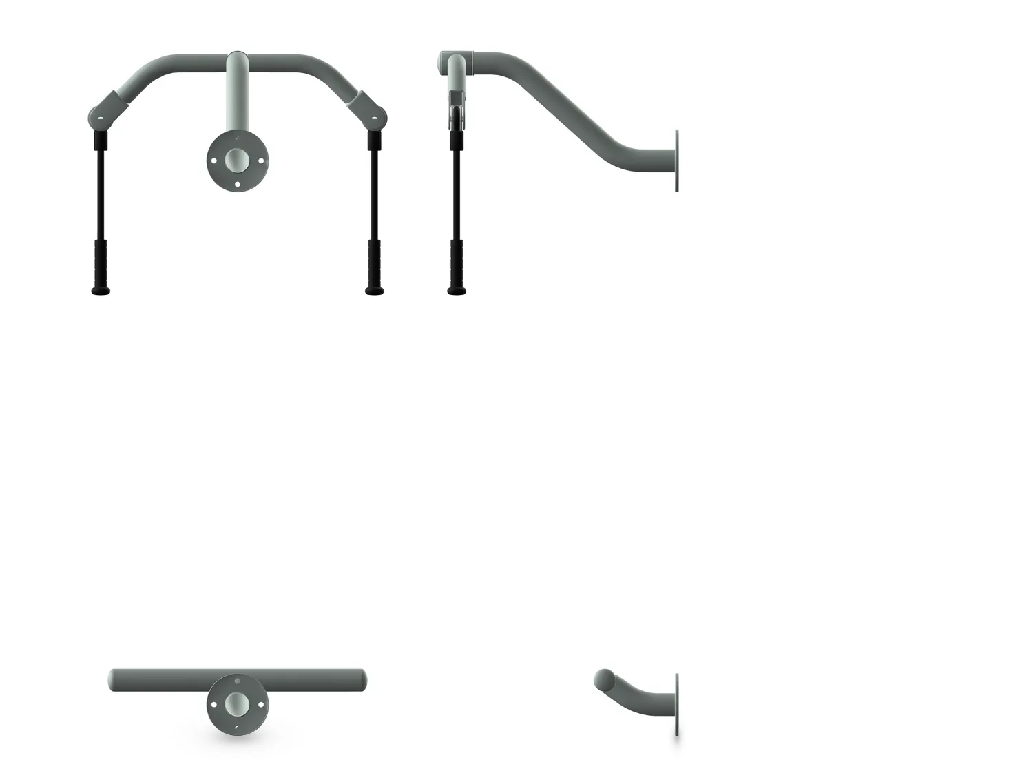 Arm Trainer - Senior Health Fitness / Persons with Reduced Mobility — Rendering