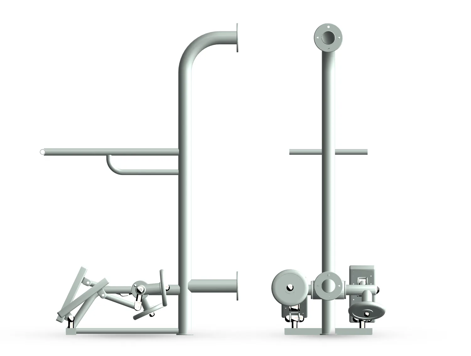 Stepper - Senior & Inclusive Fitness Equipment — Rendering