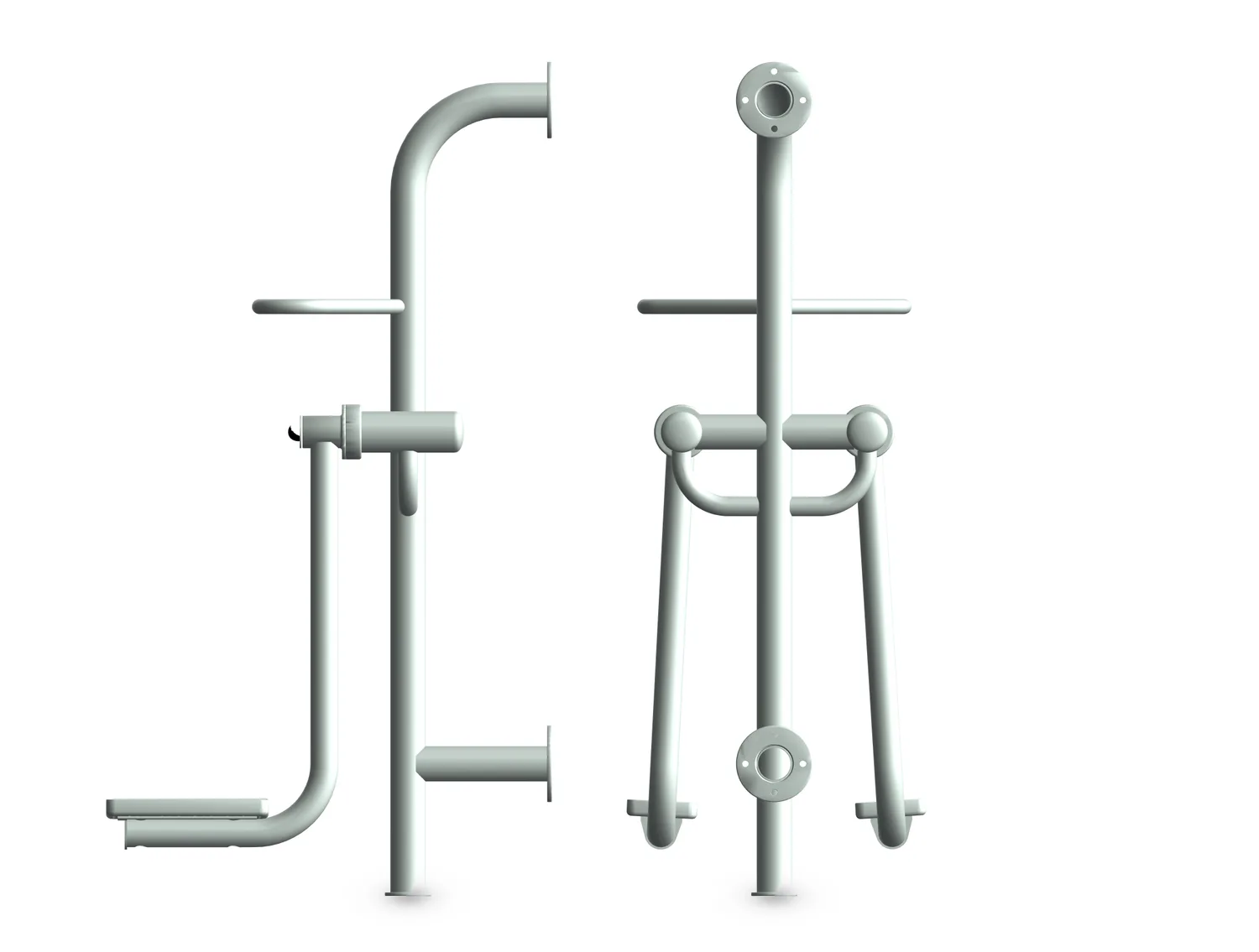 Adductor - Outdoor Fitness Stations — Rendering