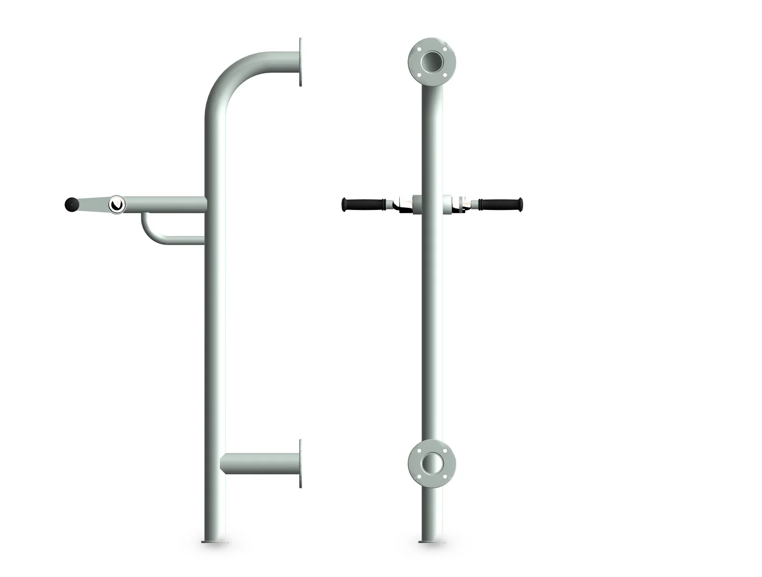Reels - Outdoor Fitness Stations — Rendering