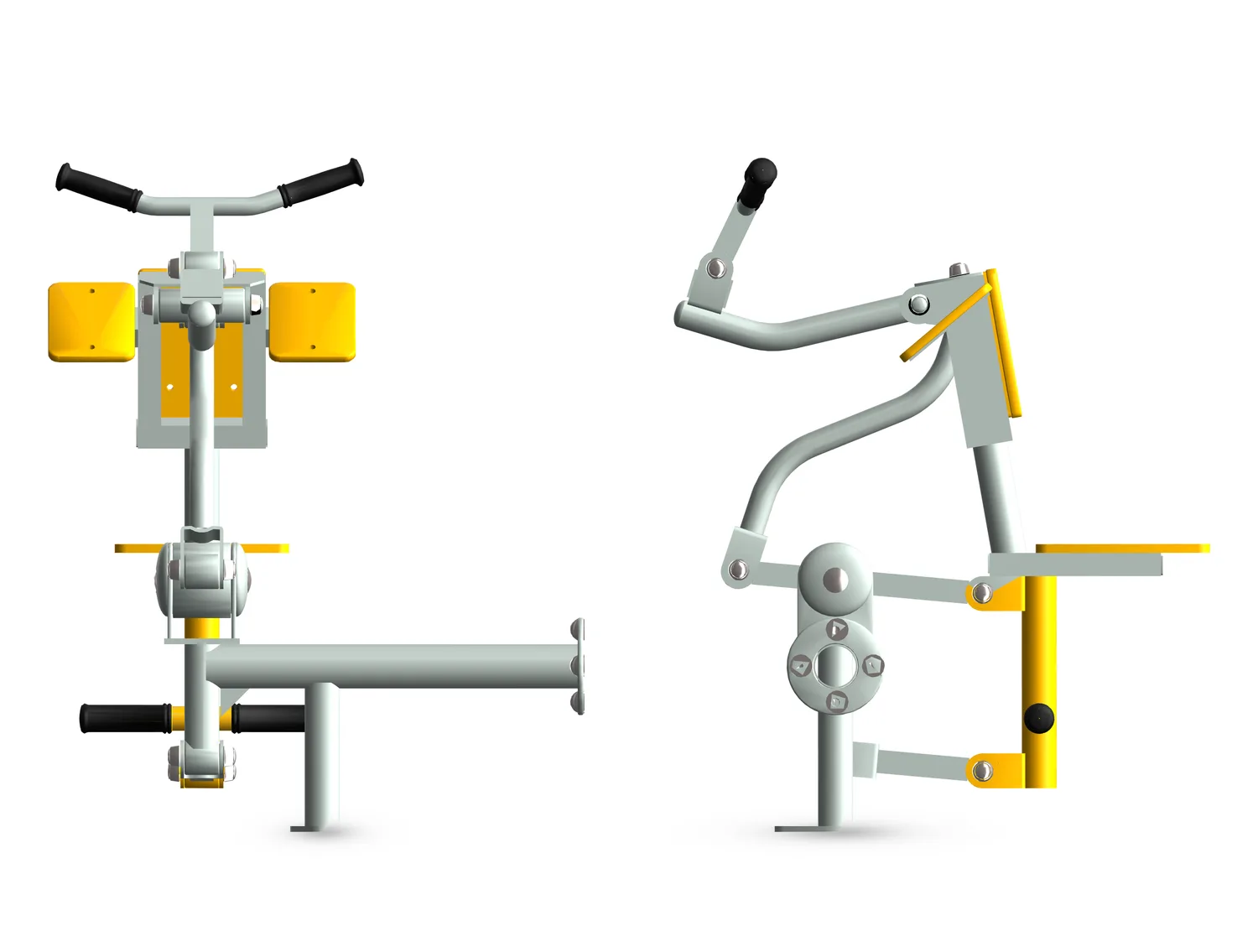 Biceps - Outdoor Fitness Stations — Rendering